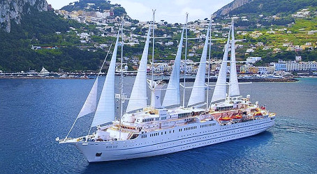 Wind Surf Ship Stats & Information- Windstar Cruises Wind Surf Cruises:  Travel Weekly